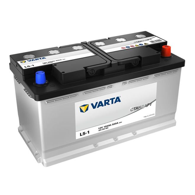 Аккумулятор VARTA Стандарт 100 обр (L5.0)