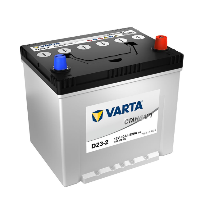 Аккумулятор VARTA Стандарт  60 обр (D23L)