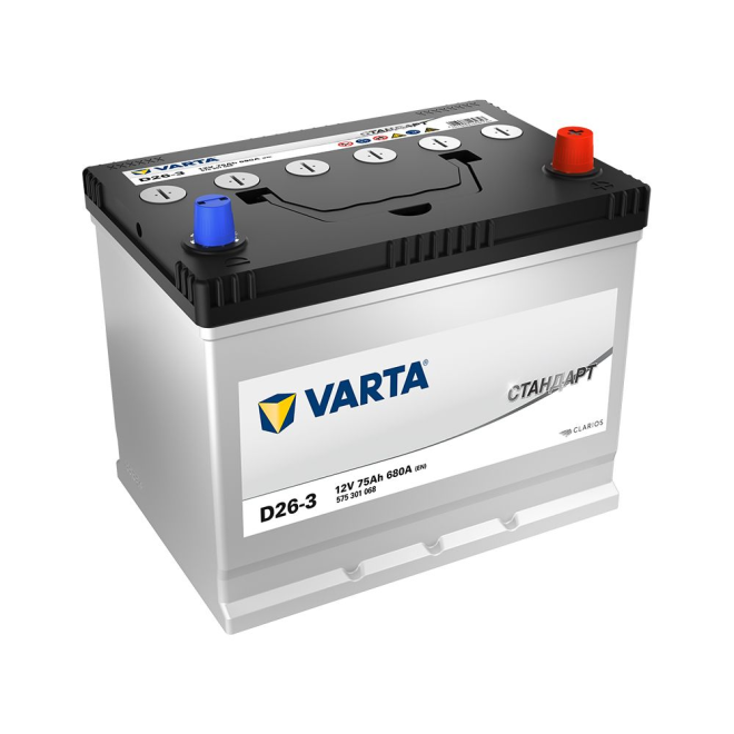 Аккумулятор VARTA Стандарт  75 обр (D26L)