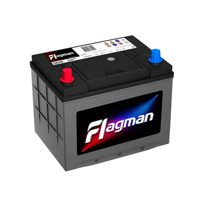 Аккумулятор FLAGMAN  52 пр (70B24R, KN)