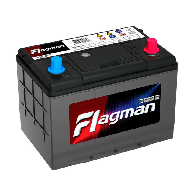 Аккумулятор FLAGMAN  80 обр (95D26L, KN)