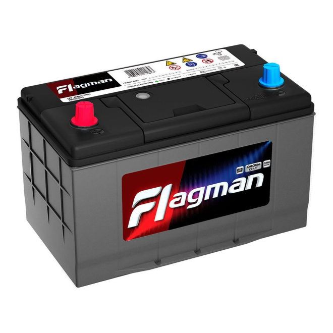 Аккумулятор FLAGMAN  105 пр (125D31R, KN)