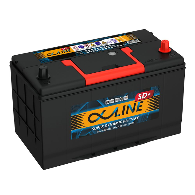 Аккумулятор ALPHALINE SD+  115 обр (125D33L)