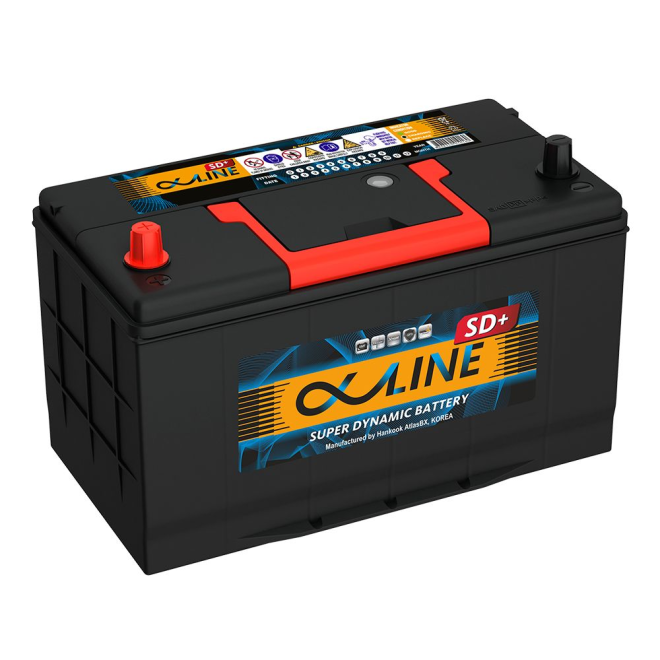 Аккумулятор ALPHALINE SD+  115 пр (125D33R)