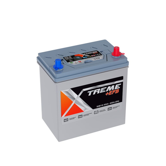 Аккумулятор XTREME +EFB  45 пр (50B19R)