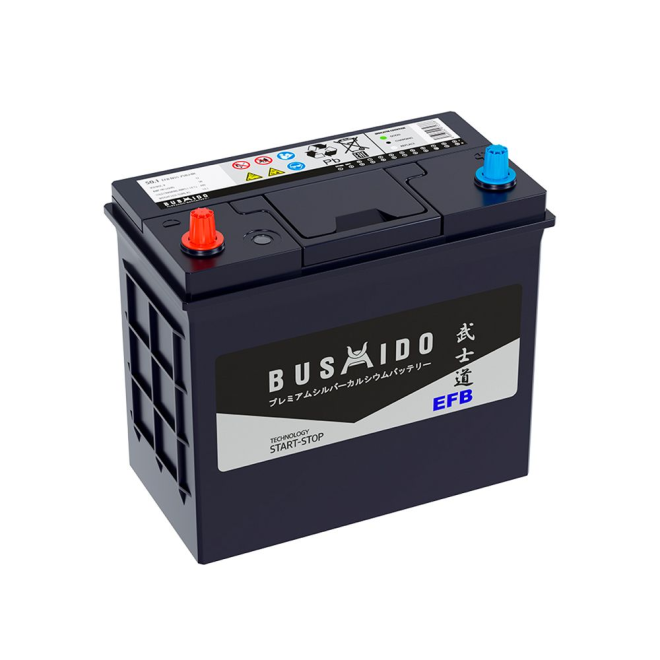 Аккумулятор BUSHIDO EFB  50 пр (75B24R, CA)