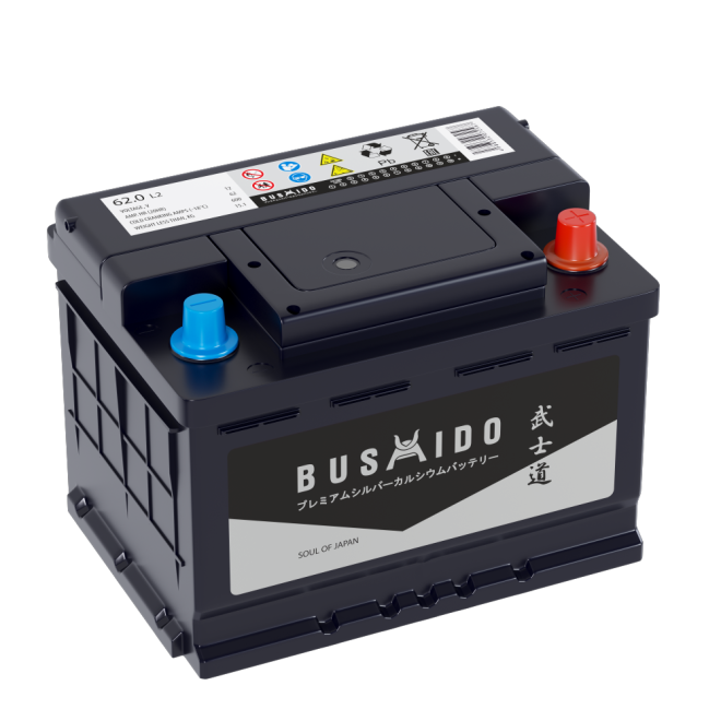 Аккумулятор BUSHIDO SJ 62 обр (L2.0, CA)