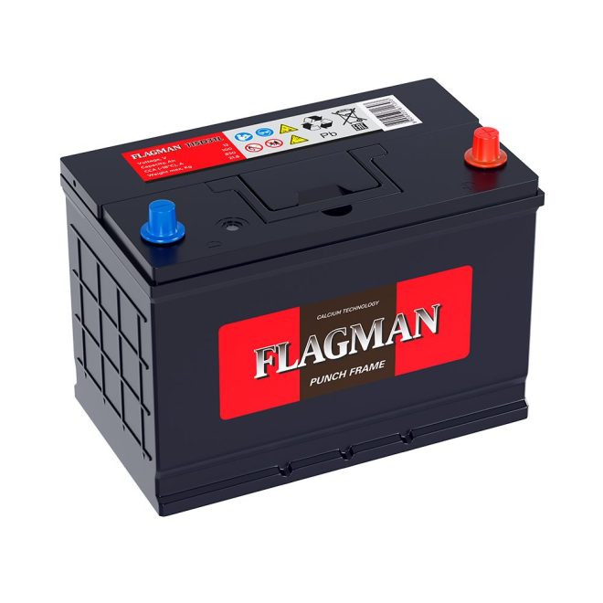 Аккумулятор FLAGMAN  100 обр (115D31L, CA)