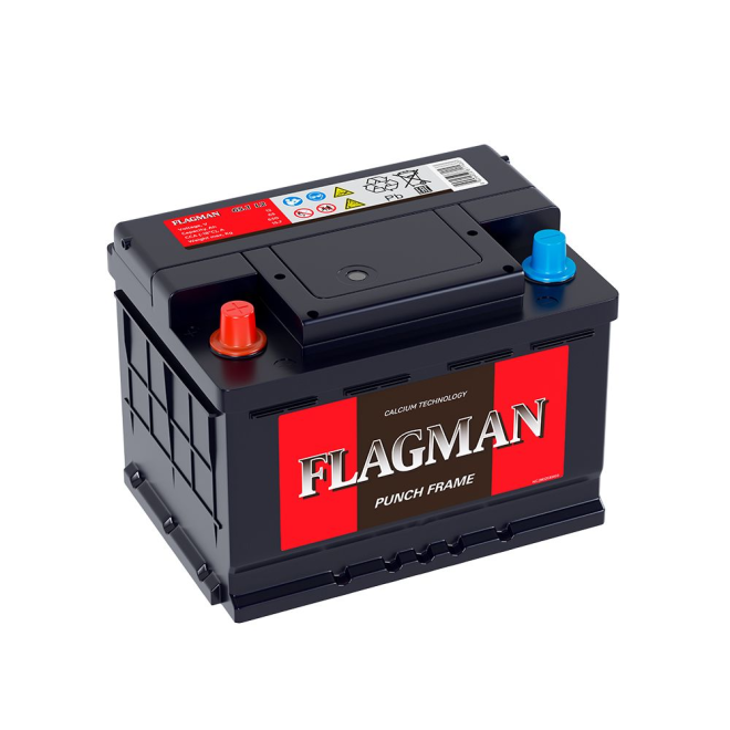 Аккумулятор FLAGMAN 65 пр (L2.1, CA)