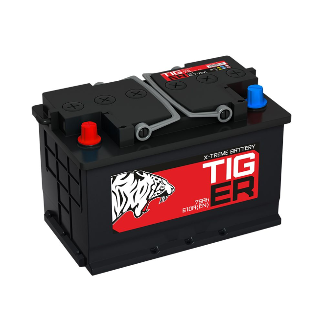 Аккумулятор TIGER 75 пр (L3.1, Красный, KN)