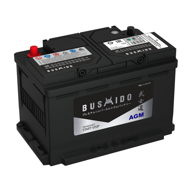 Аккумулятор BUSHIDO AGM 70 обр (LN3.0)