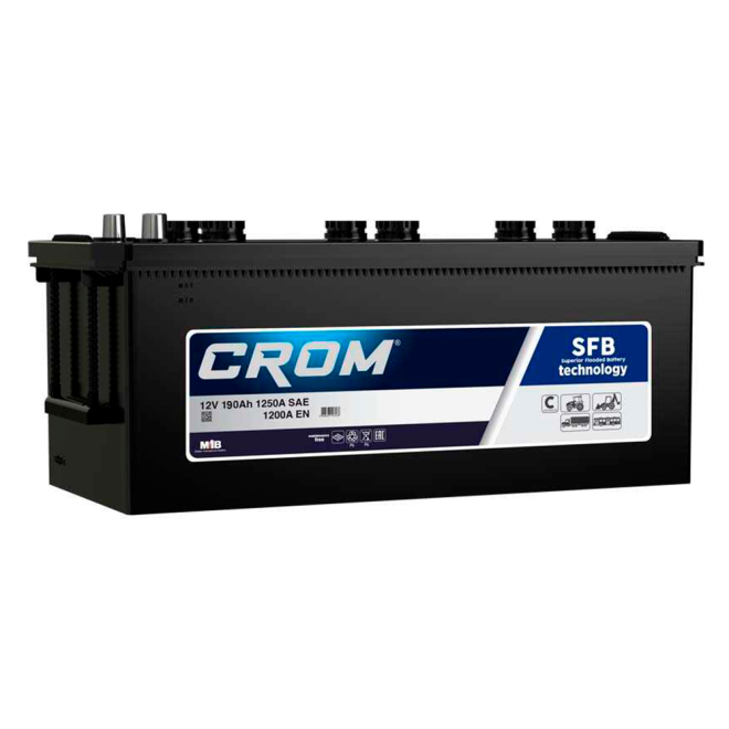 Аккумулятор CROM   190 обр (B.3, конус)