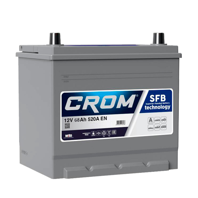 Аккумулятор CROM  68 обр (70D23FL)