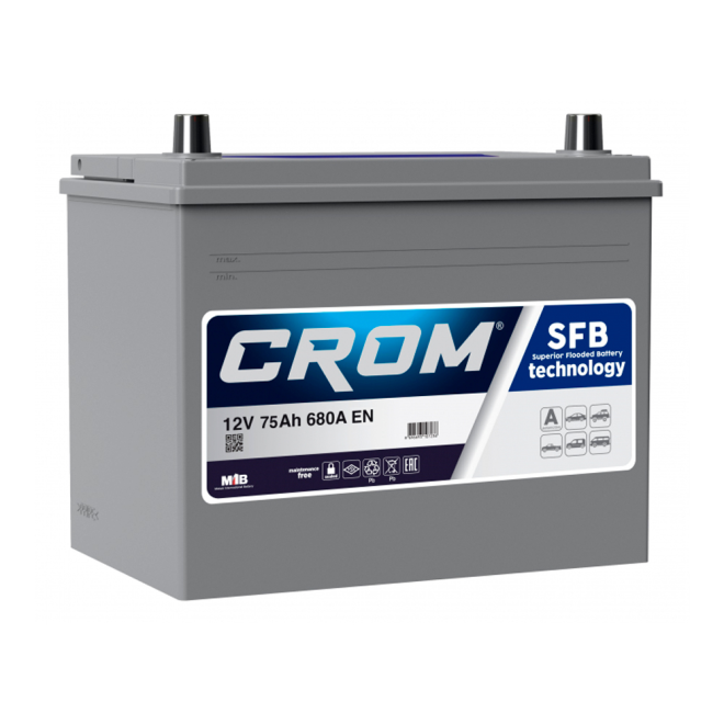 Аккумулятор CROM  75 обр (80D26FL)