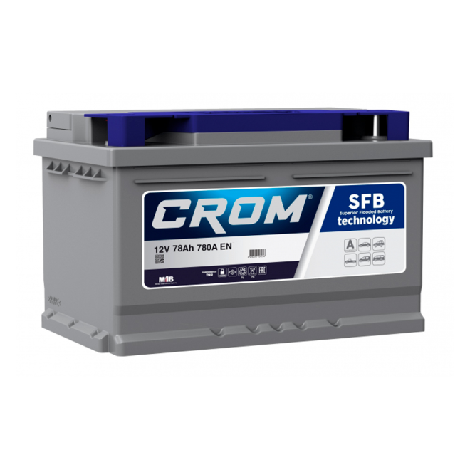 Аккумулятор CROM 78 обр (LB3.0, низк)