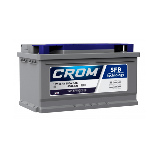 Аккумулятор CROM 85 обр (LB4.0, низк)