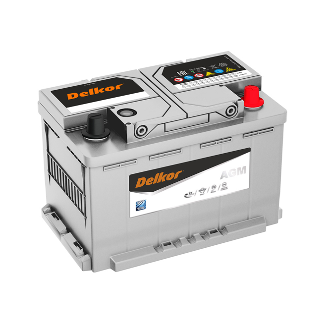 Аккумулятор DELKOR AGM 80 обр (LN4.0)
