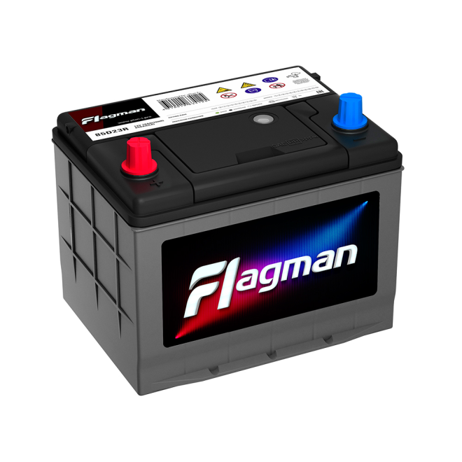 Аккумулятор FLAGMAN  70 пр (85D23R, KN)