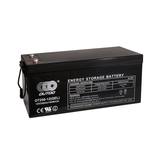 OUTDO VRLA 12v  250Ah (OT250-12) GEL