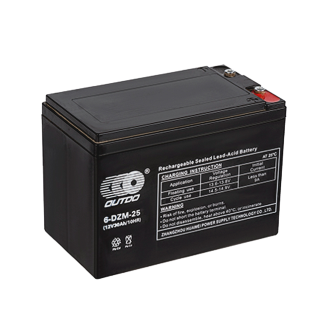 OUTDO VRLA 12v  30Ah (6-DZM-25) e-byke