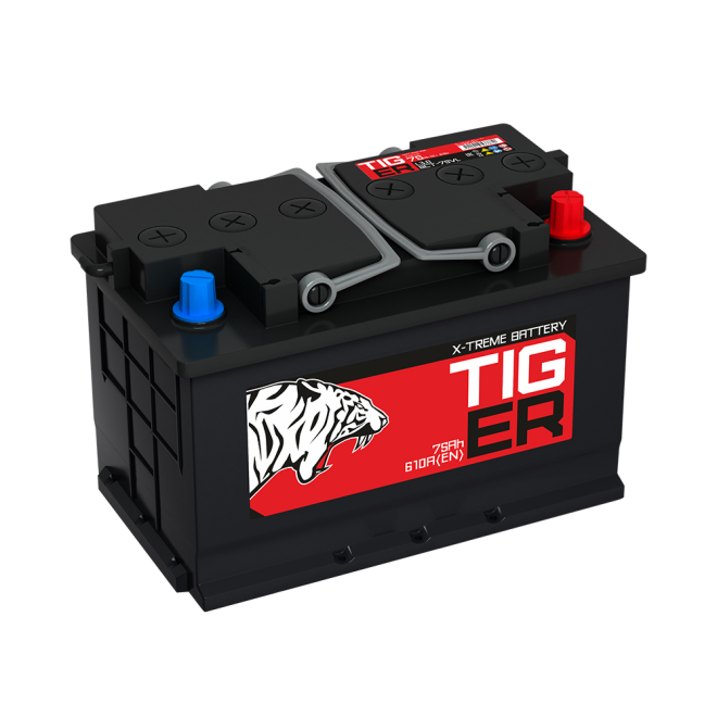 Аккумулятор TIGER 75 обр (L3.0, Красный, KN)