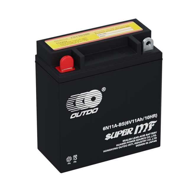 Мото   11Ah/ 6V OUTDO 6N11A-BS GEL (12Ah) пр