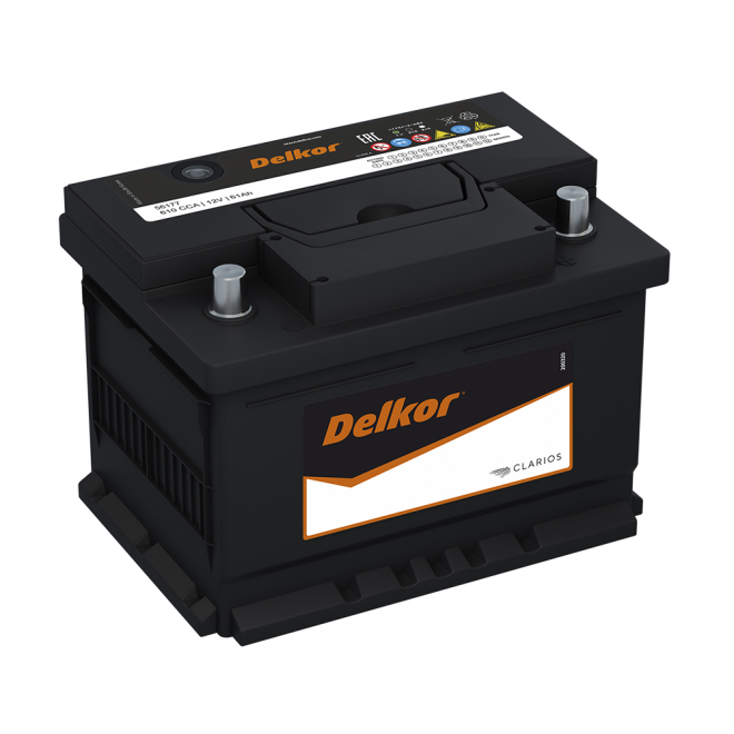 Аккумулятор DELKOR 61 обр (LB2.0, низк, 56177)