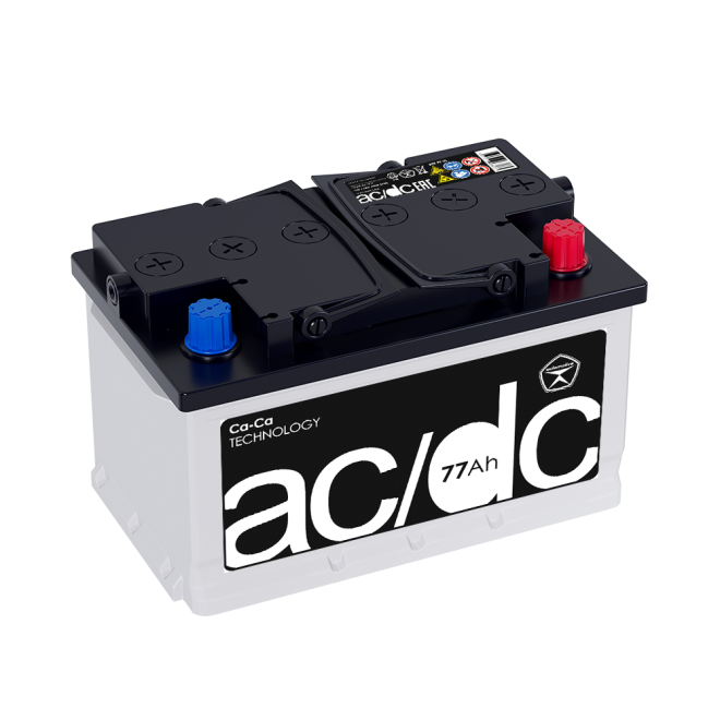 Аккумулятор AC/DC 77 обр (LB3.0, низк, KN)