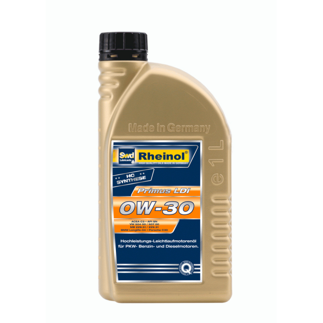 SWD Rheinol  Primus  LDI 0W-30  SN/CF/A5/B5 1л