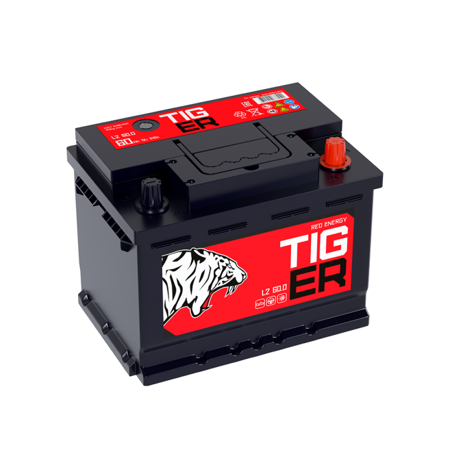 Аккумулятор TIGER Red Energy 60 обр (L2.0, PS)