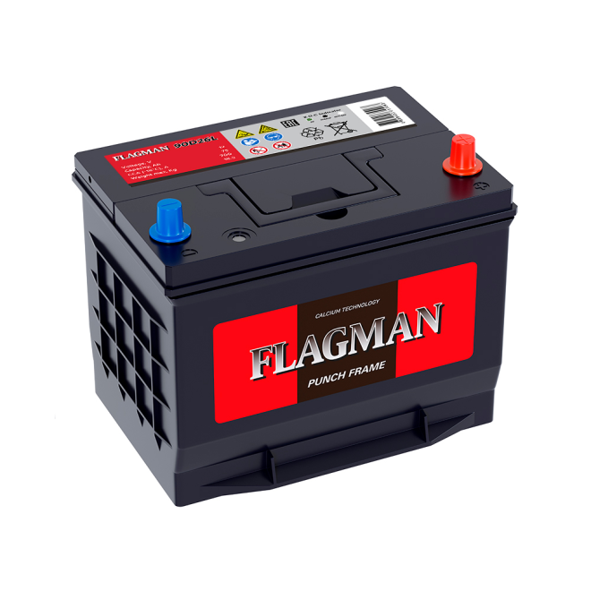 Аккумулятор FLAGMAN  75 обр (90D26L, HO)