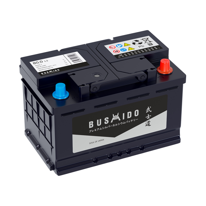 Аккумулятор BUSHIDO SJ 80 обр (L3.0, HO)