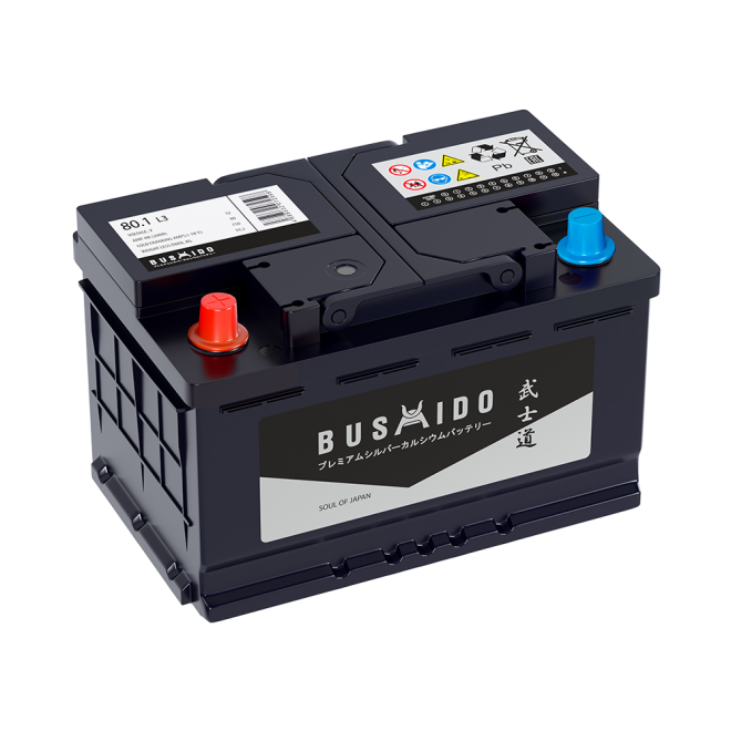Аккумулятор BUSHIDO SJ 80 пр (L3.1, HO)
