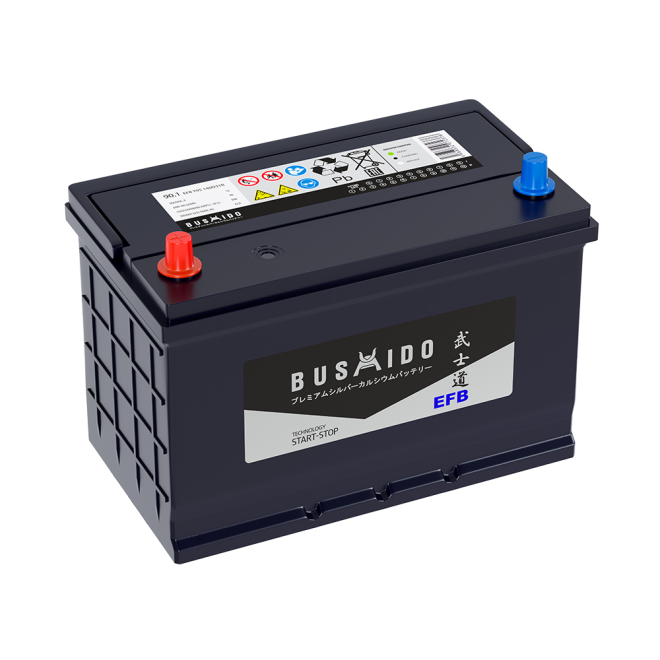 Аккумулятор BUSHIDO EFB  90 пр (140D31R, HO)