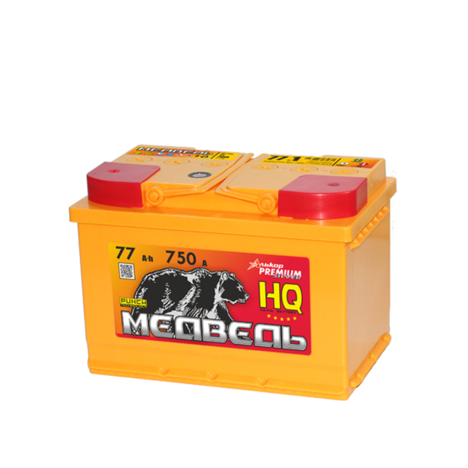Аккумулятор МЕДВЕДЬ 77 пр (L3.1, VLA)