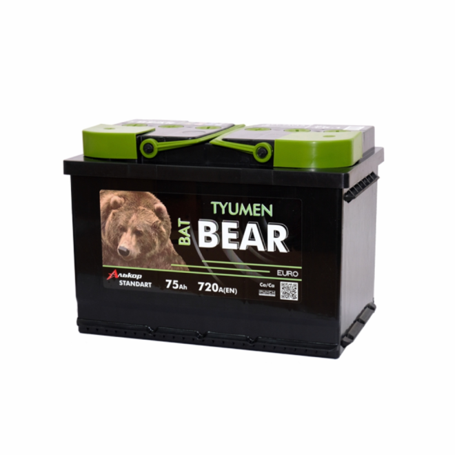 Аккумулятор TYUMEN BatBear 75 пр (L3.1)