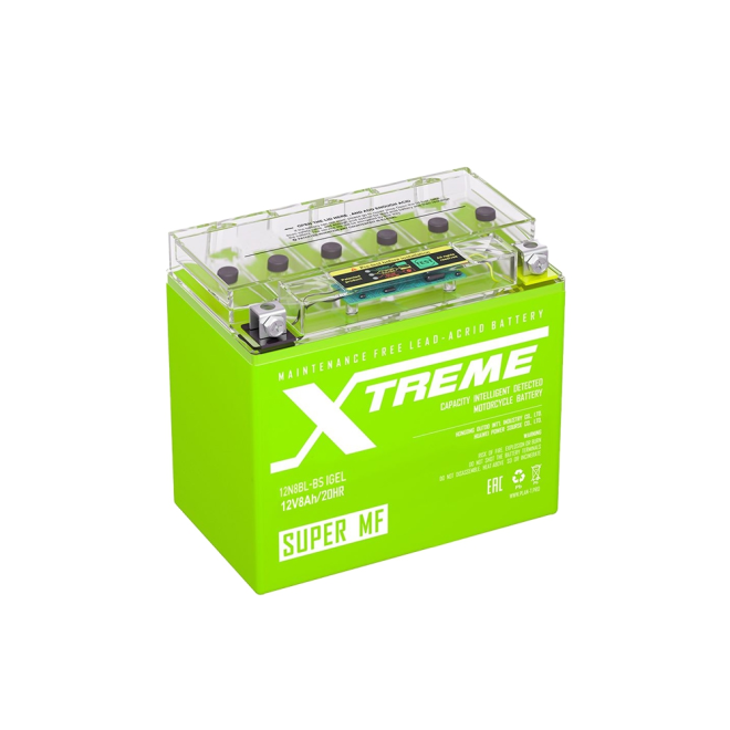 Мото  Xtreme 12N8BL-BS iGEL (8Ah)