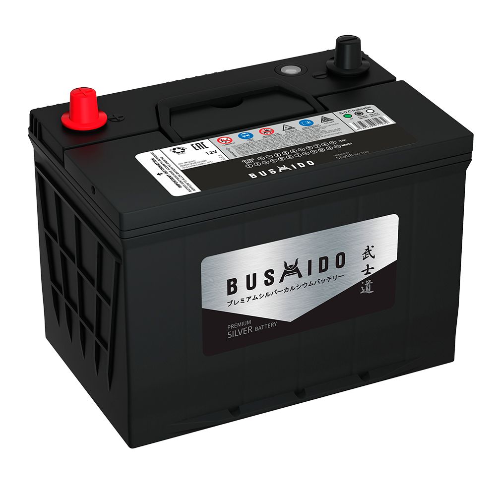 Автомобильный аккумулятор BUSHIDO Premium 110D26L (90)  в Уфе по .