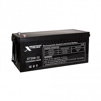 Аккумулятор Xtreme VRLA 12v  200Ah (OT200-12) фото 354x354