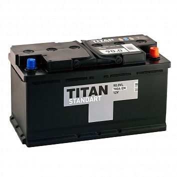 Автомобильный аккумулятор TITAN Standart 90.0 фото 354x354