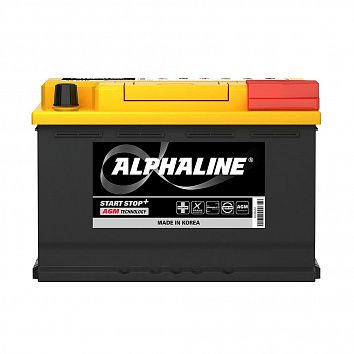 Автомобильный аккумулятор AlphaLINE AGM 70.0 L3 (AX 57020) 70 Ah фото 354x354