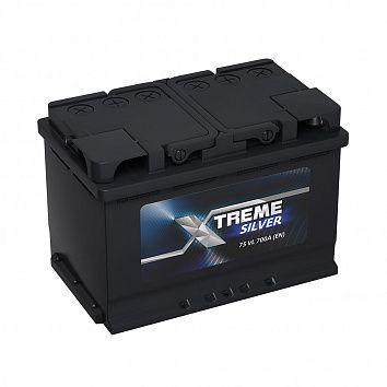 Автомобильный аккумулятор X-treme Silver (АКОМ) 75.0 фото 354x354