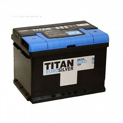 Автомобильный аккумулятор Titan EUROSILVER 60.0 фото 401x401