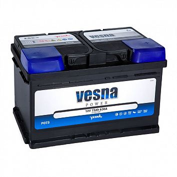 Автомобильный аккумулятор VESNA Power 73.0 LB3 фото 354x354
