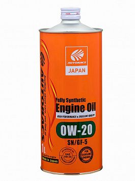Autobacs Engine Oil FS 0w20 SN/GF-5 1л фото 265x354
