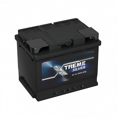 Автомобильный аккумулятор X-treme Silver (АКОМ) 62.1 фото 401x401