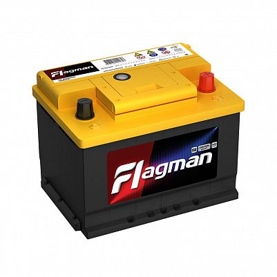 Автомобильный аккумулятор Flagman 62.0 LB2 (56200) фото 401x401