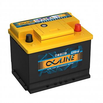Автомобильный аккумулятор AlphaLINE ULTRA 68.0 L2 (56800) фото 354x354