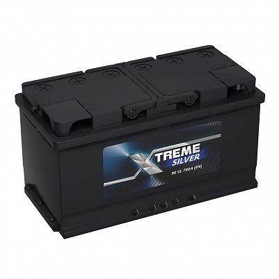 Автомобильный аккумулятор X-treme Silver (АКОМ) 90.1 фото 401x401