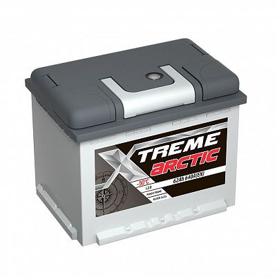Автомобильный аккумулятор X-treme Arctic 62.0 фото 401x401